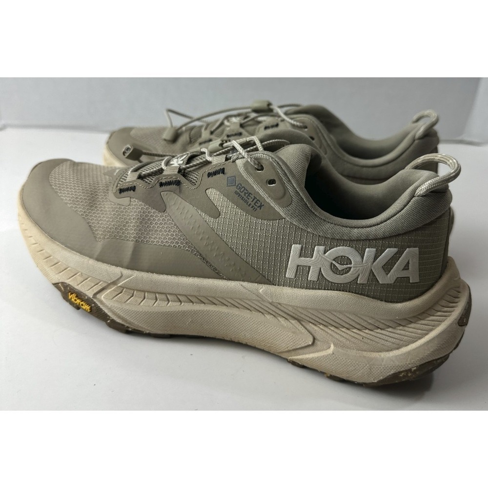 Hoka One One Transport GTX Dune Eggnog Gore-Tex Cordura Shoes Womens 7.5B 7.5 - Picture 9 of 14